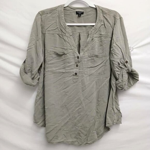 10 LOT bundle Torrid tops blouses cami's camisole size 2 plus size - Picture 5 of 16